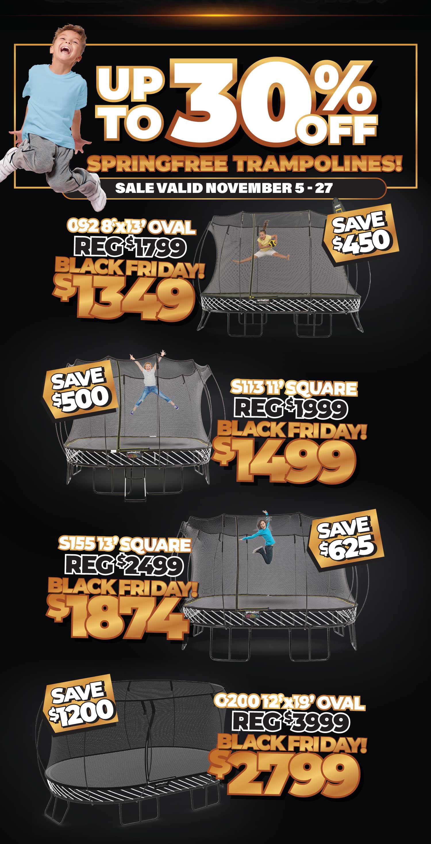 Springfree® Trampoline Dealer | Michigan | Kids Gotta Play - KGP_BF_NOV2024_web_03