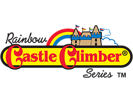 Rainbow Castle Climber Series Logo for Rainbow Play Systems
