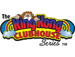 The King Kong Clubhouse Series Logo for Rainbow Play Systems