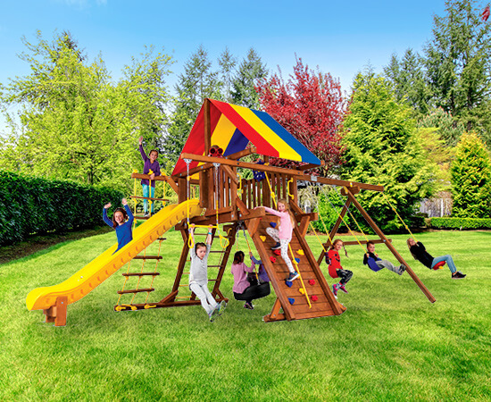 backyard play structures