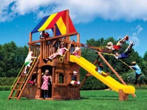 37B Rainbow Clubhouse Pkg II w/Playhouse