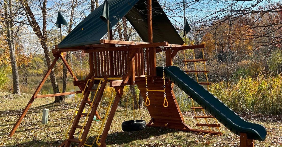 How To Winterize Your Wooden Playground Equipment