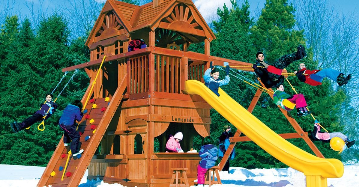 How To Winterize Your Wooden Playground Equipment