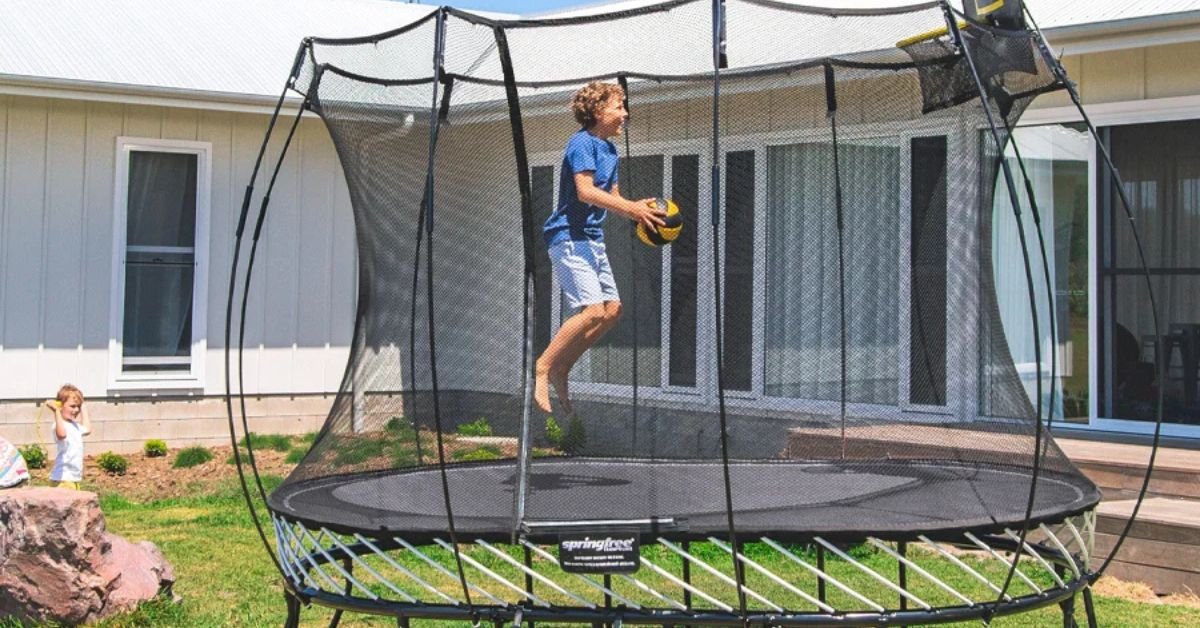 Which Surfaces Work Best for Backyard Trampolines?