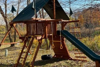 How To Winterize Your Wooden Playground Equipment